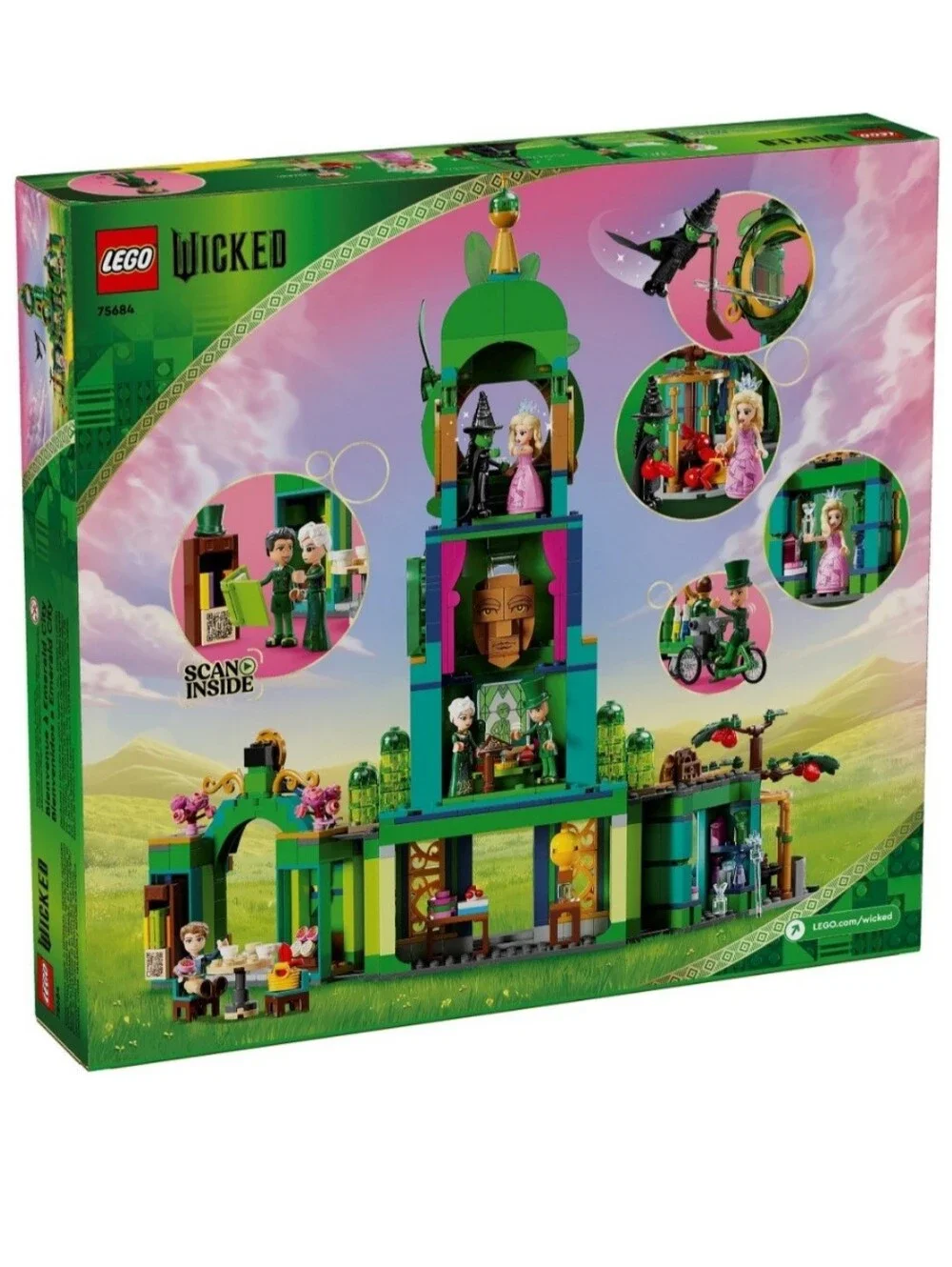 NEW LEGO Wicked Welcome to Emerald City 75684 Factory Sealed Box Set NIB